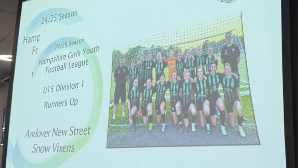 Hampshire girls youth football league